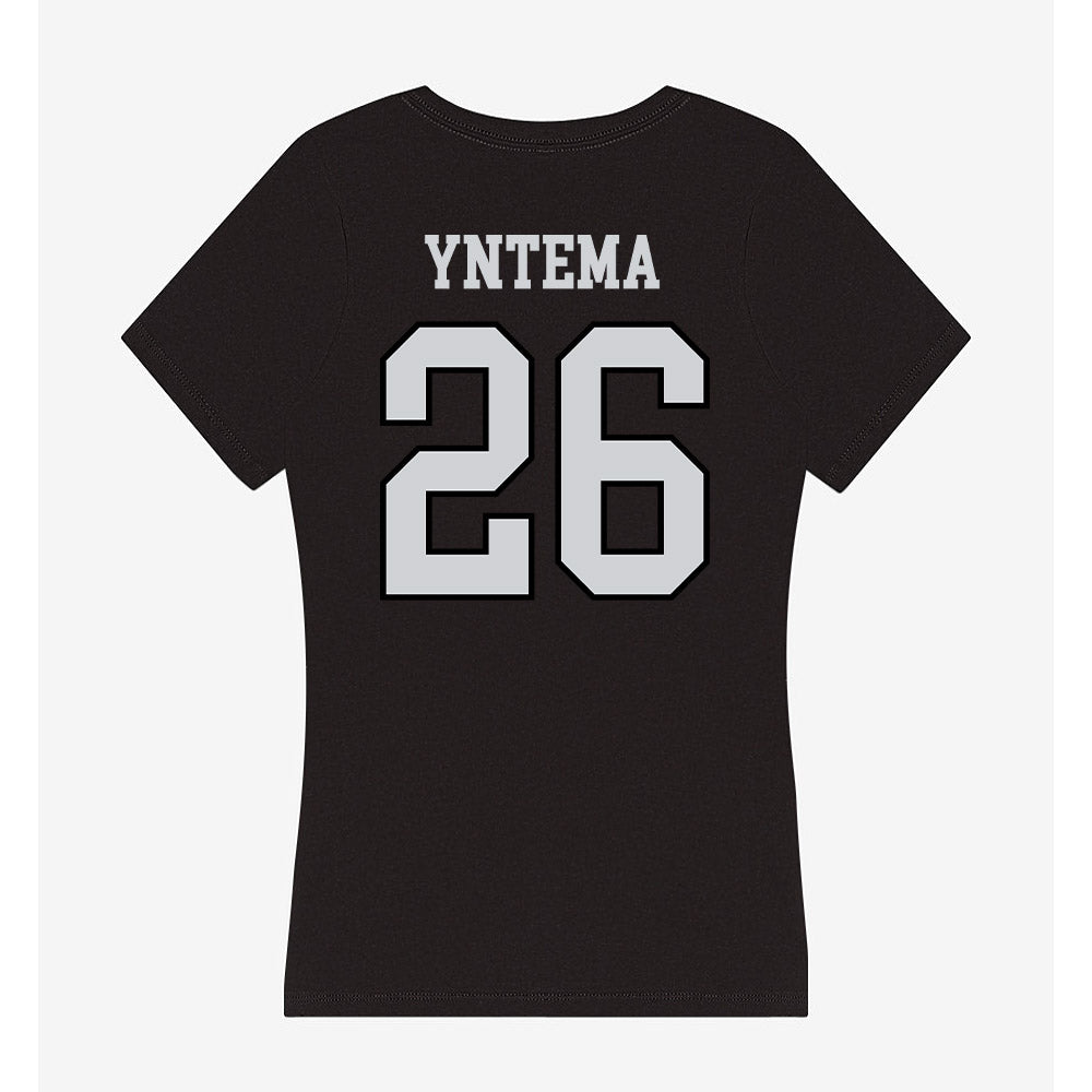 HSC - NCAA Men's Lacrosse : Evan Yntema - Women's V-Neck T-Shirt-1