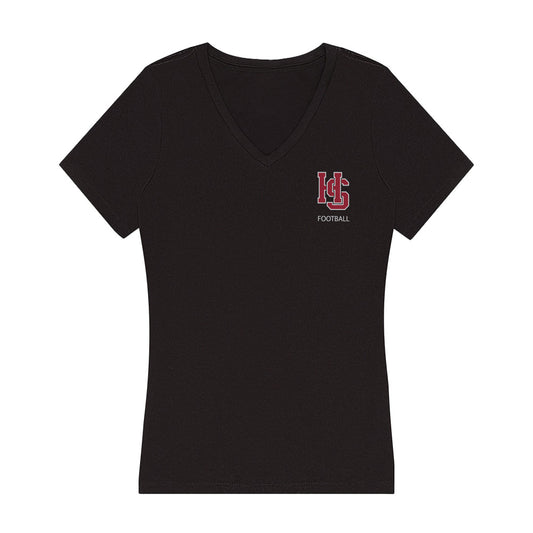 HSC - NCAA Football : William Eesiah - Women's V-Neck T-Shirt-0