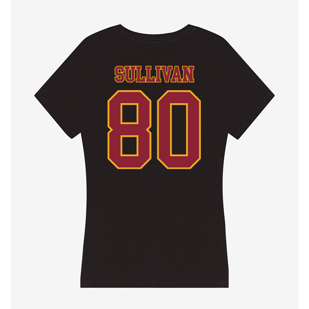 ULM - NCAA Football : Nate Sullivan - Women's V-Neck T-Shirt-1