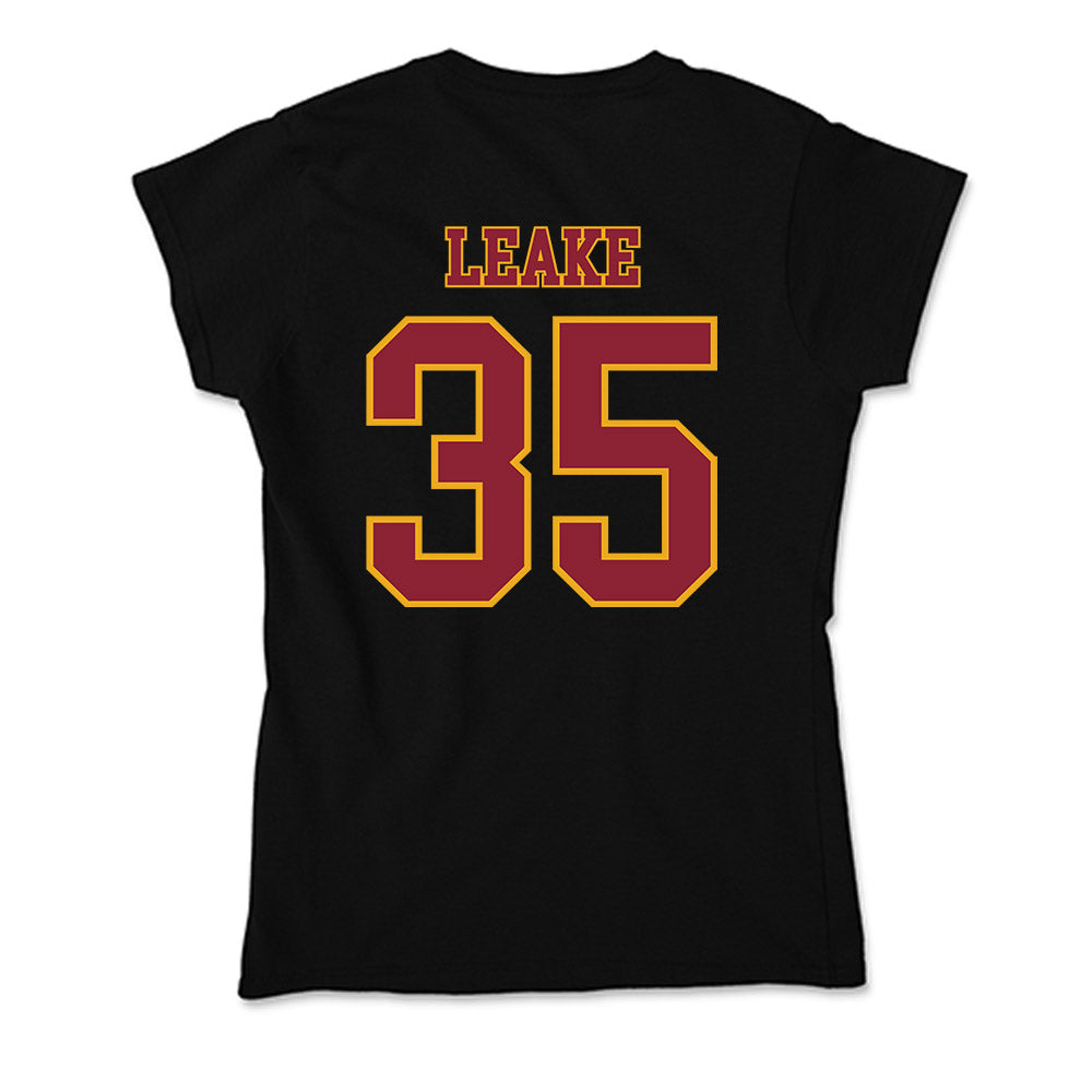 ULM - NCAA Women's Basketball : Aj Leake - Soft Style Women’s T-Shirt-1