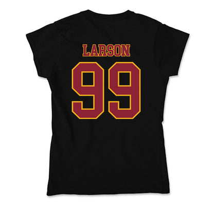 ULM - NCAA Football : Max Larson - Soft Style Women’s T-Shirt-1
