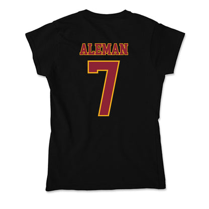 ULM - NCAA Baseball : Angelo Aleman - Soft Style Women’s T-Shirt-1