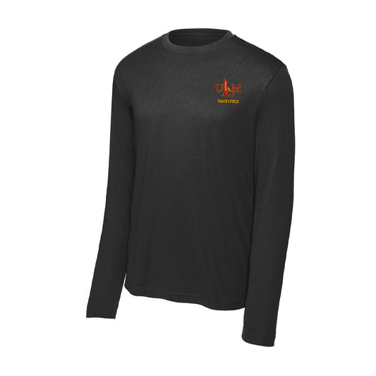 ULM - NCAA Men's Track & Field : Bradley Riccardi - Activewear Long Sleeve T-Shirt-0