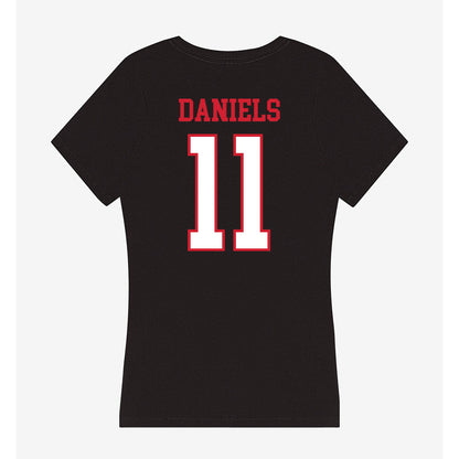 Northeastern - NCAA Women's Volleyball : Kaylin Daniels - Women's V-Neck T-Shirt-1