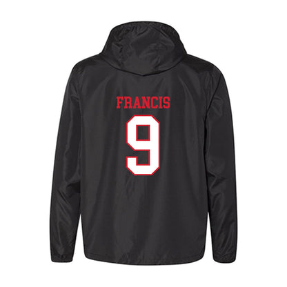 Northeastern - NCAA Men's Basketball : Tyler Francis - Windbreaker-1