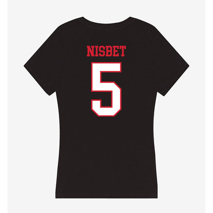 Northeastern - NCAA Women's Volleyball : Reagan Nisbet - Women's V-Neck T-Shirt-1