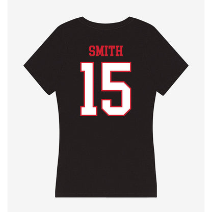 Northeastern - NCAA Women's Volleyball : Brynn Smith - Women's V-Neck T-Shirt-1