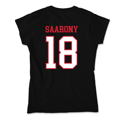 Northeastern - NCAA Men's Soccer : Shai Saarony - Soft Style Women’s T-Shirt-1