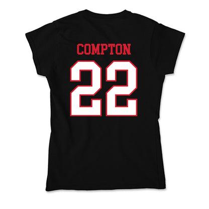 Northeastern - NCAA Women's Ice Hockey : Peyton Compton - Soft Style Women’s T-Shirt-1