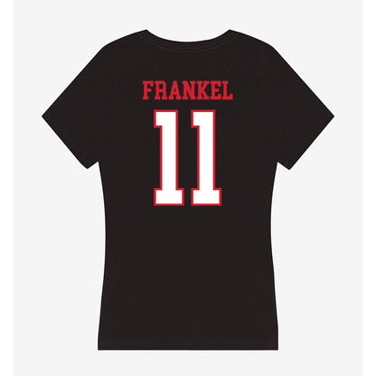  - NCAA Men's Basketball : JB Frankel - Women's V-Neck T-Shirt-1