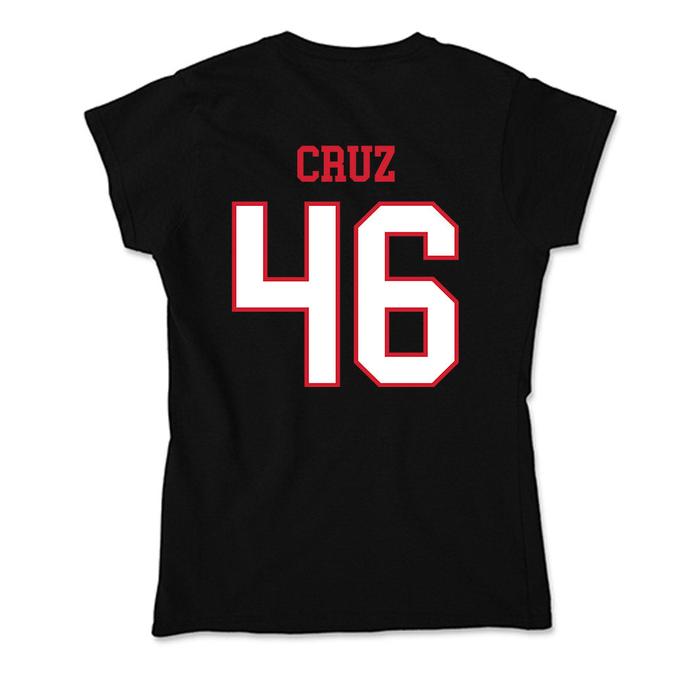 Northeastern - NCAA Baseball : Angel Cruz - Soft Style Women’s T-Shirt-1