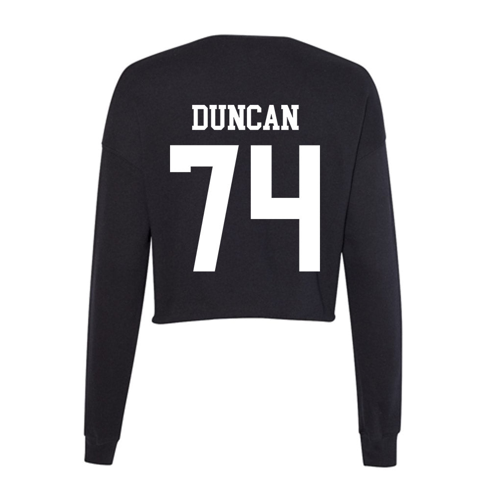 WTAMU - NCAA Football : Dalton Duncan - Women's Cropped Crew Fleece-1