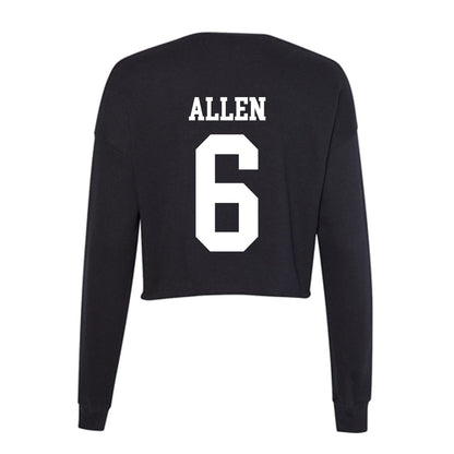 WTAMU - NCAA Football : Phineas Allen - Women's Cropped Crew Fleece-1