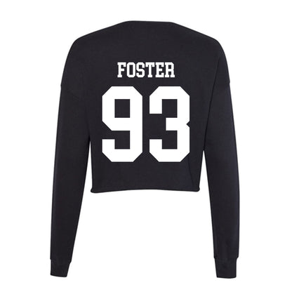 WTAMU - NCAA Football : Zach Foster - Women's Cropped Crew Fleece-1