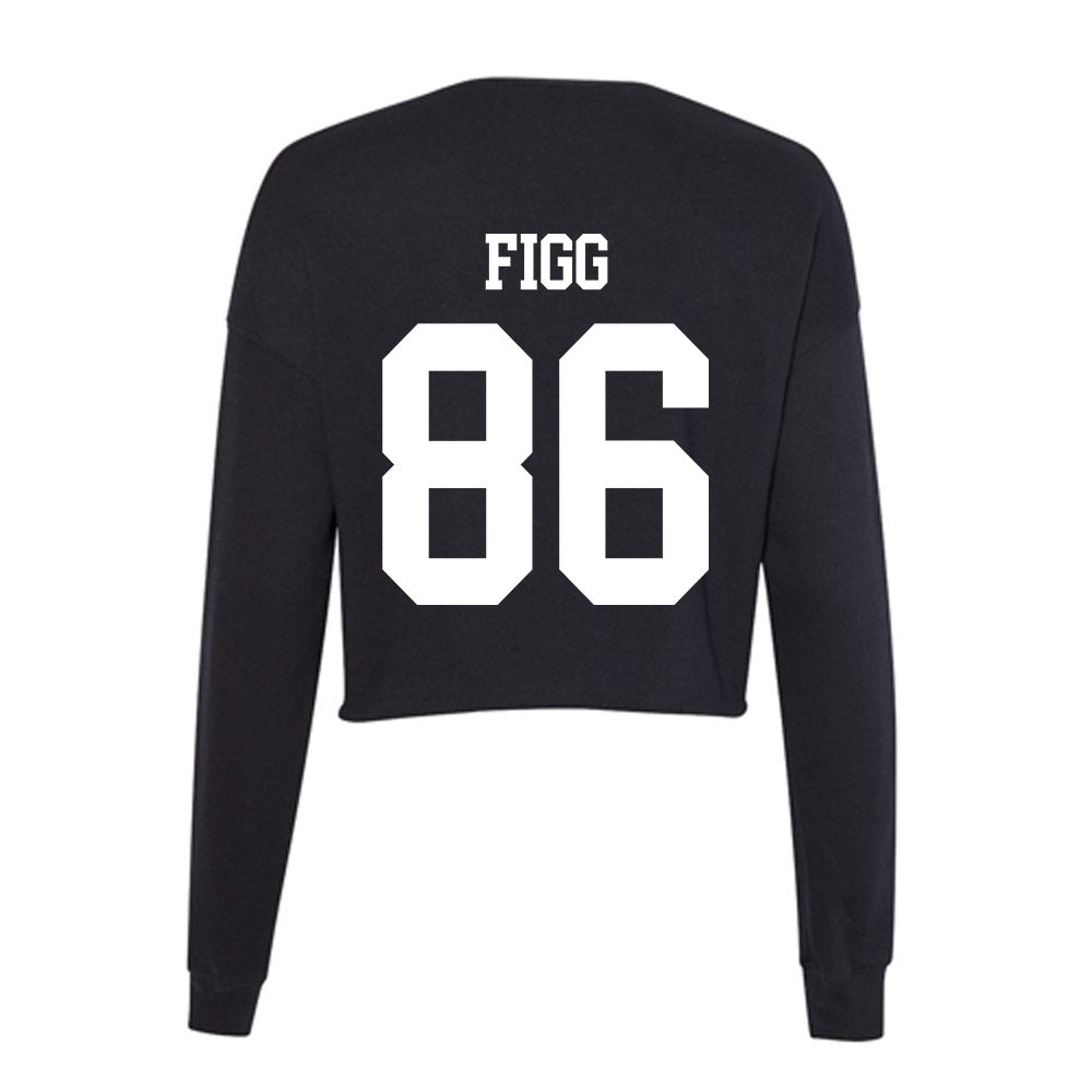 WTAMU - NCAA Football : Cade Figg - Women's Cropped Crew Fleece-1
