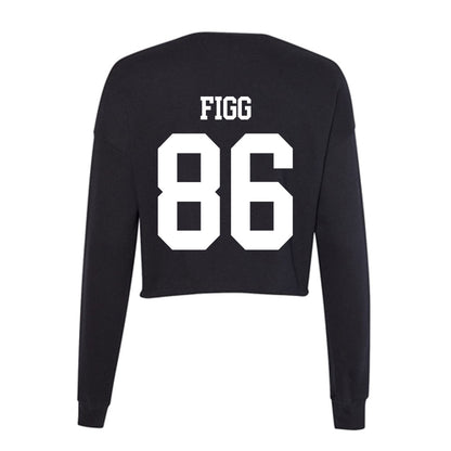 WTAMU - NCAA Football : Cade Figg - Women's Cropped Crew Fleece-1
