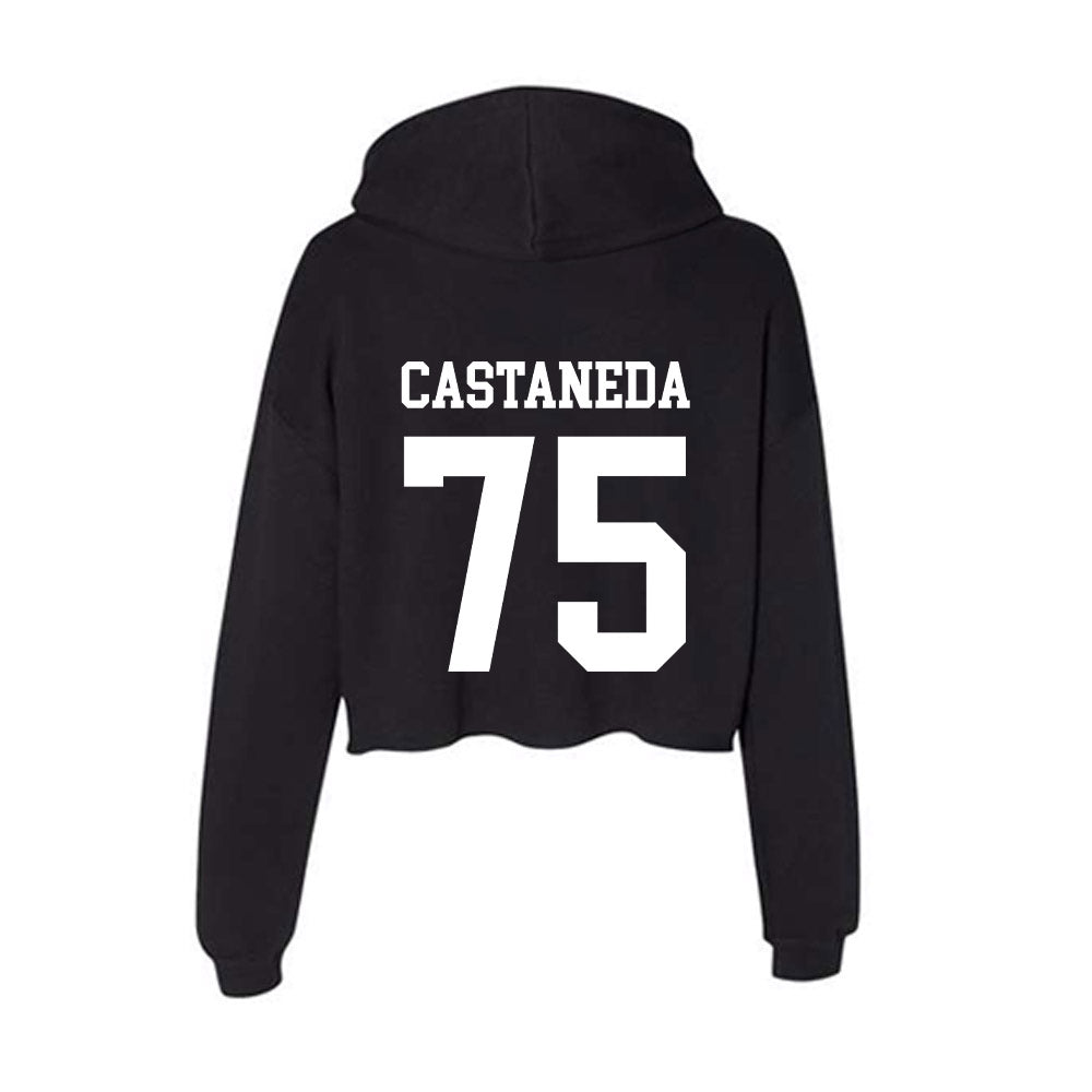 WTAMU - NCAA Football : Niko Castaneda - Women's Crop Fleece Hoodie-1