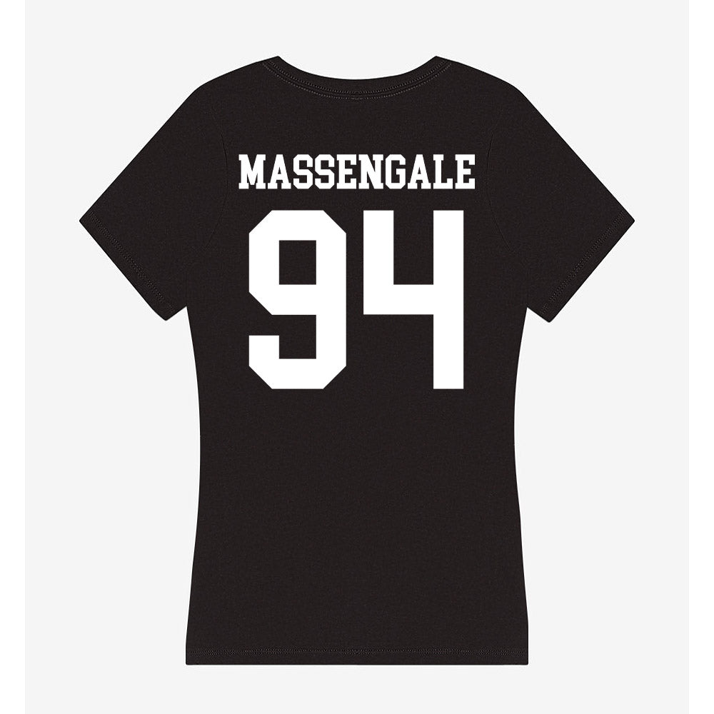 WTAMU - NCAA Football : Braeden Massengale - Women's V-Neck T-Shirt-1