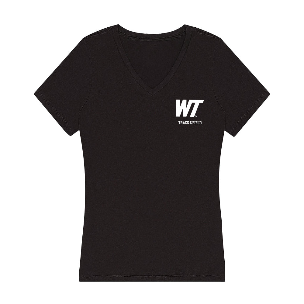 WTAMU - NCAA Women's Track & Field : Sierra Cornell - Women's V-Neck T-Shirt-0