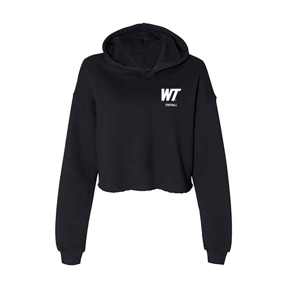 WTAMU - NCAA Football : Andrew Zamar - Women's Crop Fleece Hoodie-0