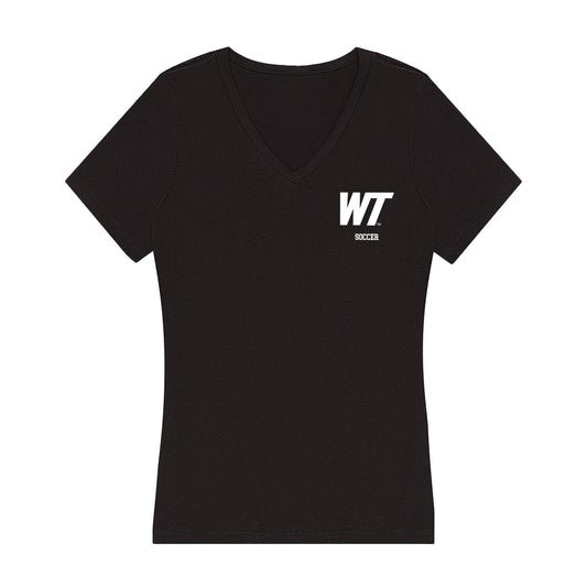 WTAMU - NCAA Women's Soccer : Bailey Malone - Women's V-Neck T-Shirt-0