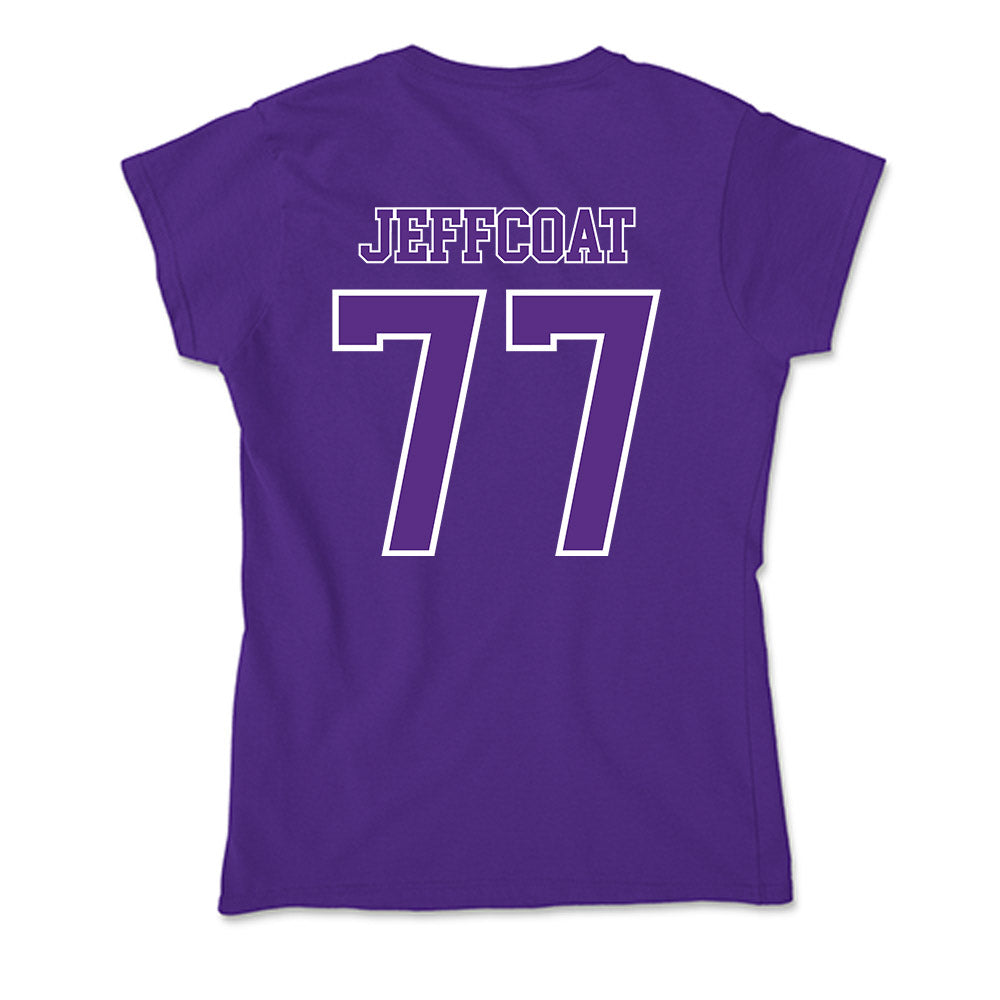 Central Arkansas - NCAA Football : Lane Jeffcoat - Soft Style Women’s T-Shirt-1