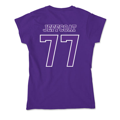 Central Arkansas - NCAA Football : Lane Jeffcoat - Soft Style Women’s T-Shirt-1