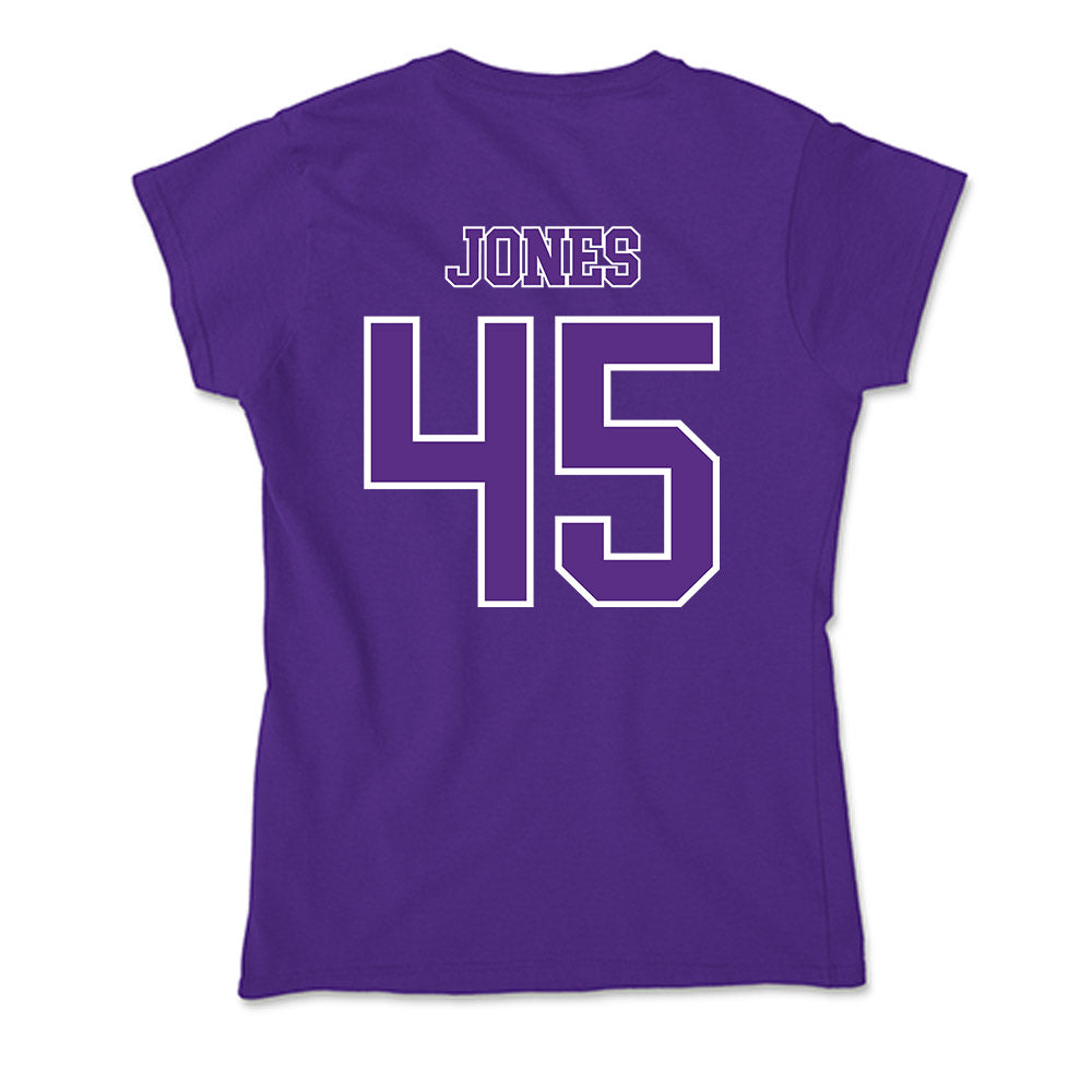 Central Arkansas - NCAA Football : Jake Jones - Soft Style Women’s T-Shirt-1