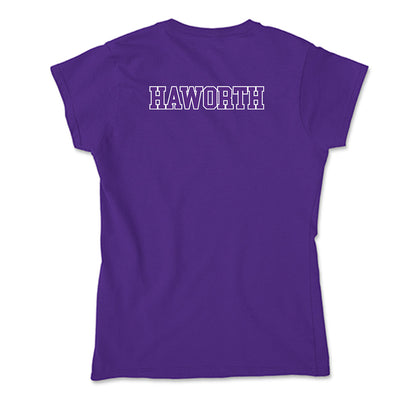 Central Arkansas - NCAA Men's Track & Field : Trey Haworth - Soft Style Women’s T-Shirt-1