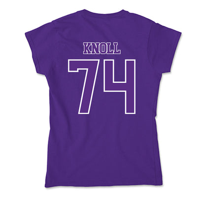 Central Arkansas - NCAA Football : Drayton Knoll - Soft Style Women’s T-Shirt-1