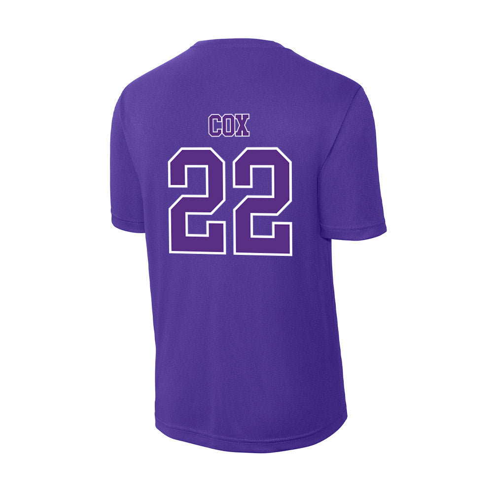 Central Arkansas - NCAA Women's Basketball : Alivia Cox - Activewear T-Shirt-1