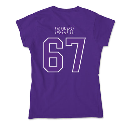 Central Arkansas - NCAA Football : Walker Baty - Soft Style Women’s T-Shirt-1
