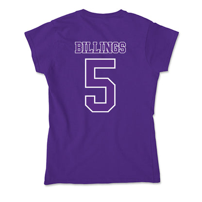 Central Arkansas - NCAA Women's Soccer : Caroline Billings - Soft Style Women’s T-Shirt-1