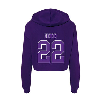 Central Arkansas - NCAA Softball : Lilly Hood - Women's Crop Fleece Hoodie-1