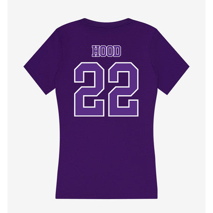 Central Arkansas - NCAA Softball : Lilly Hood - Women's V-Neck T-Shirt-1