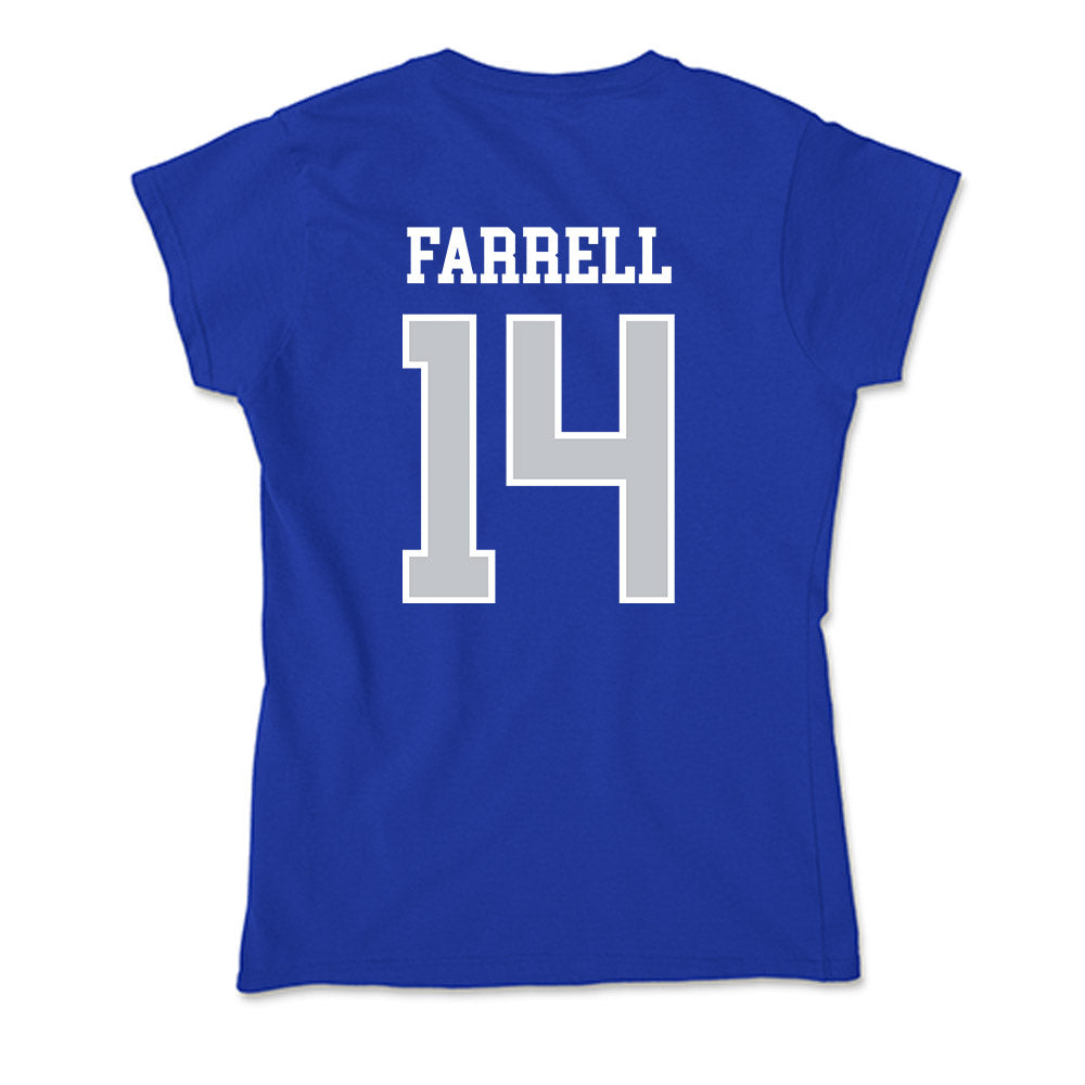 CCSU - NCAA Women's Basketball : Jessica Farrell - Soft Style Women’s T-Shirt-1