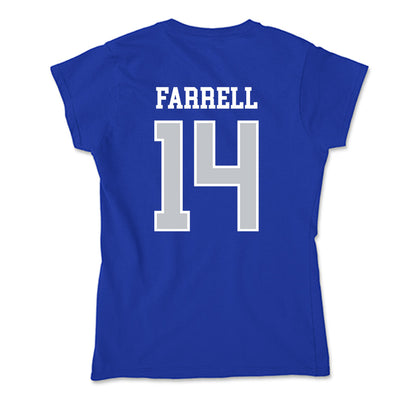 CCSU - NCAA Women's Basketball : Jessica Farrell - Soft Style Women’s T-Shirt-1