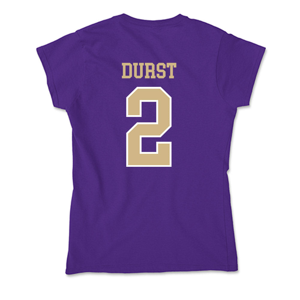Washington - NCAA Softball : Tia Durst - Soft Style Women’s T-Shirt-1