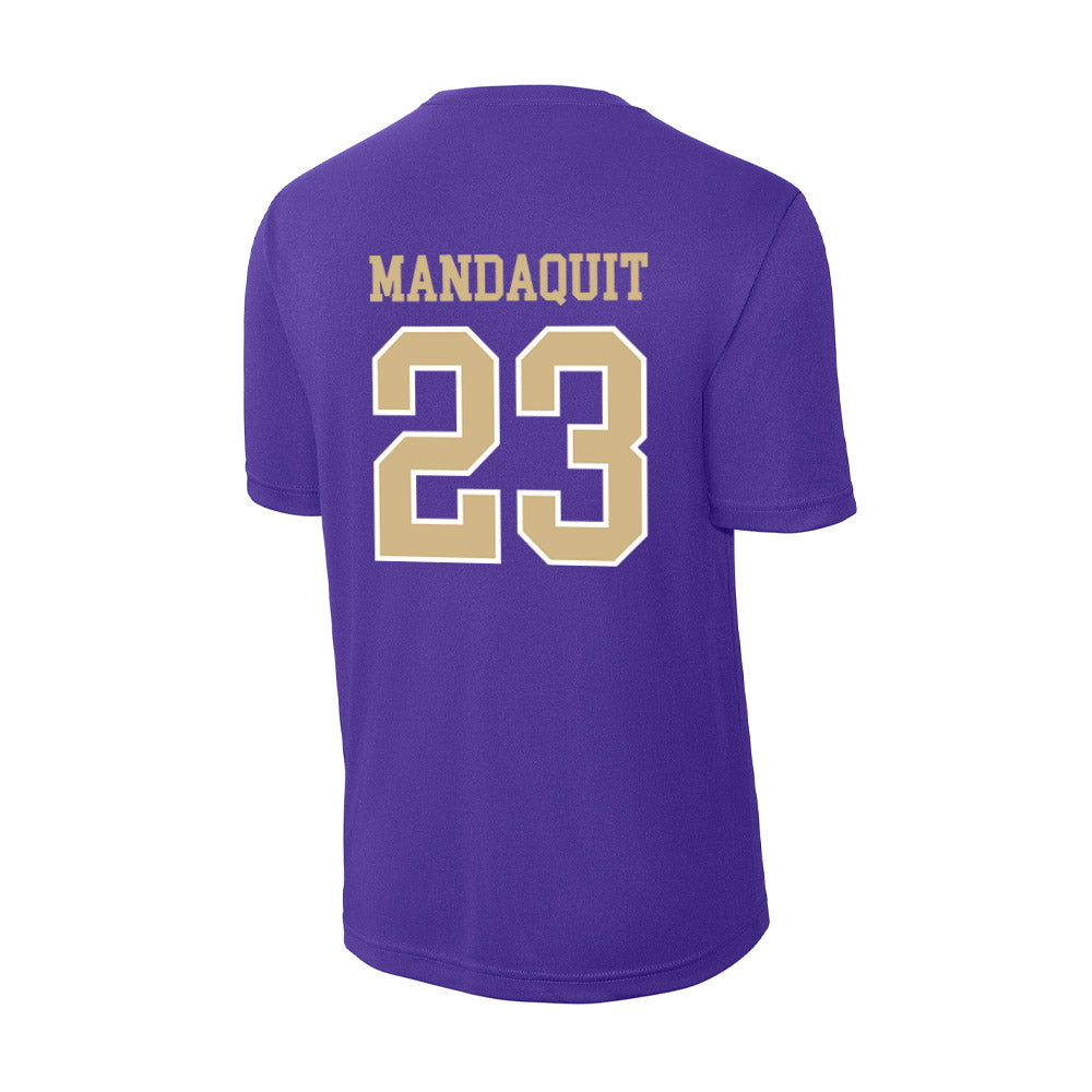 Washington - NCAA Men's Basketball : JJ Mandaquit - Activewear T-Shirt-1