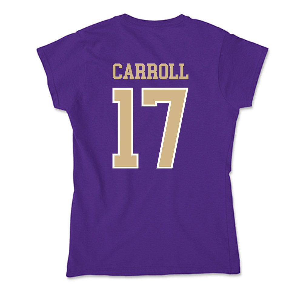 Washington - NCAA Softball : Ava Carroll - Soft Style Women’s T-Shirt-1
