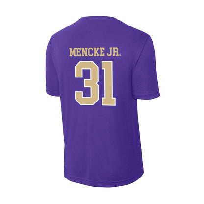 Washington - NCAA Football : Paul Mencke Jr. - Activewear T-Shirt-1