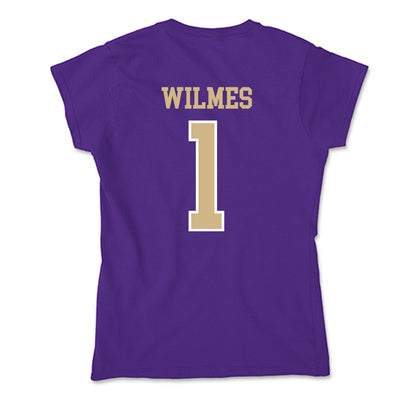 Washington - NCAA Women's Volleyball : Audra Wilmes - Soft Style Women’s T-Shirt-1
