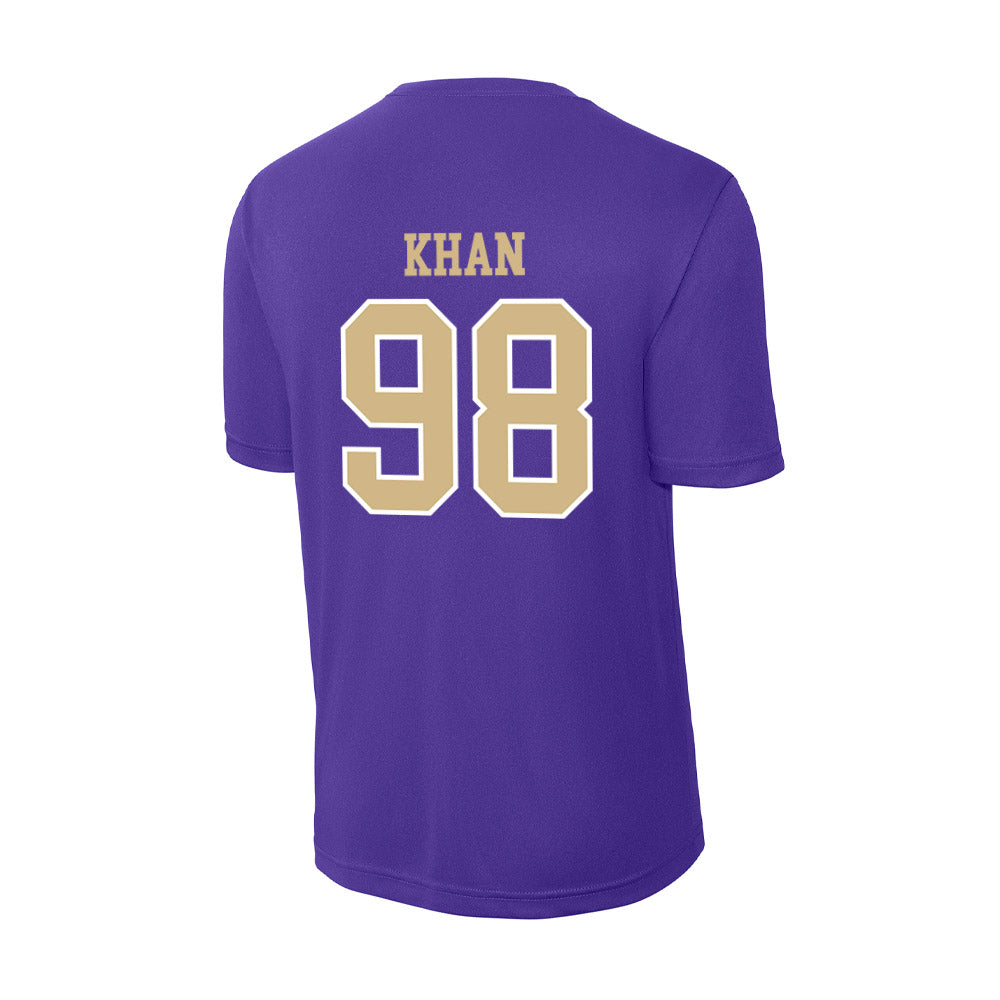 Washington - NCAA Football : Omar Khan - Activewear T-Shirt-1