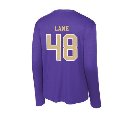 Washington - NCAA Football : Jacob Lane - Activewear Long Sleeve T-Shirt-1