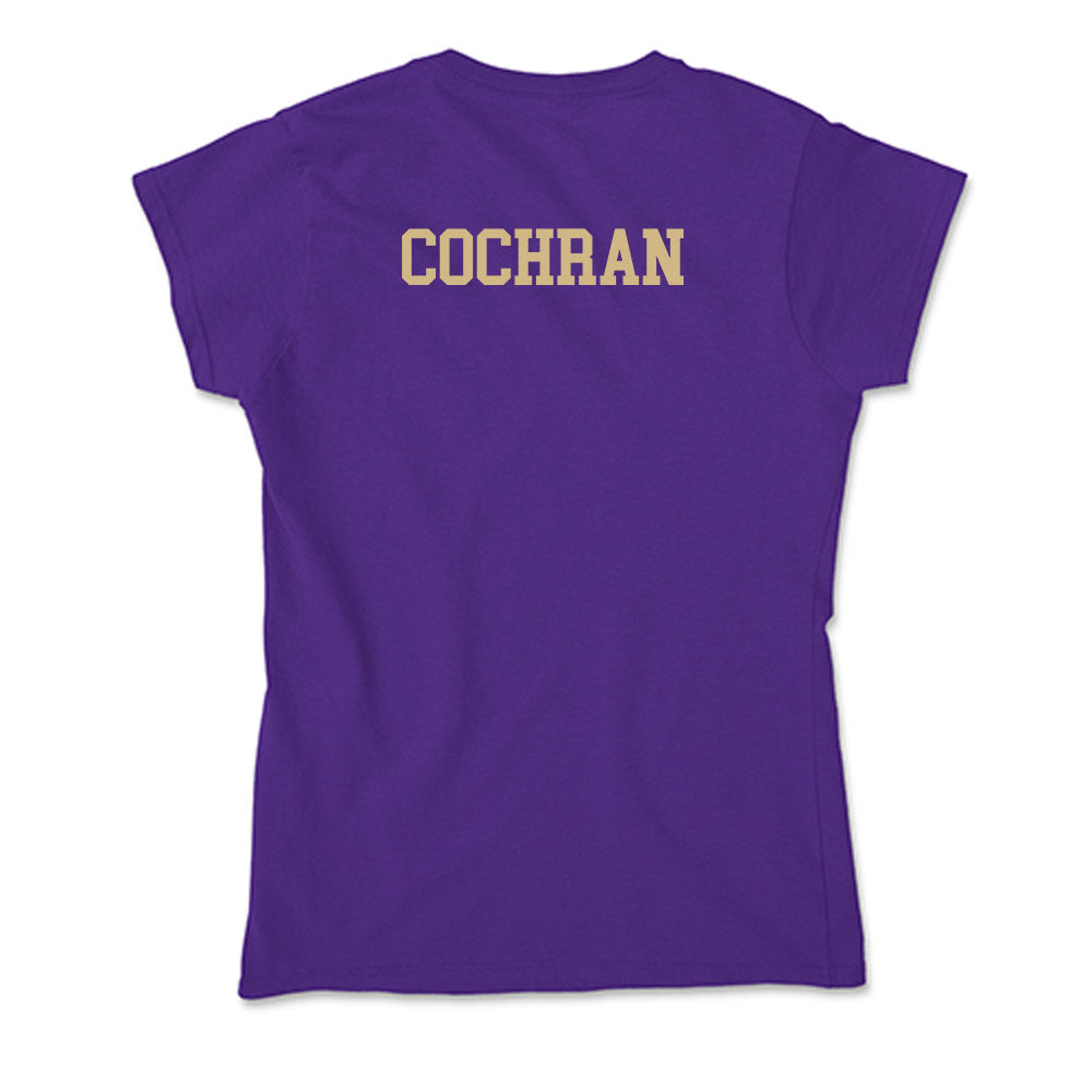 Washington - NCAA Women's Track & Field : Mia Cochran - Soft Style Women’s T-Shirt-1