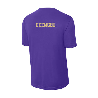Washington - NCAA Women's Track & Field : Chiche Okemgbo - Activewear T-Shirt-1