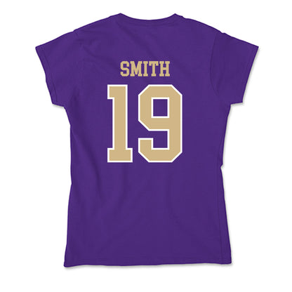 Washington - NCAA Football : Caleb Smith - Soft Style Women’s T-Shirt-1