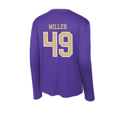 Washington - NCAA Football : Griffin Miller - Activewear Long Sleeve T-Shirt-1