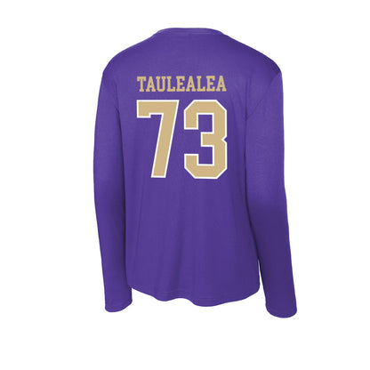 Washington - NCAA Football : Champ Taulealea - Activewear Long Sleeve T-Shirt-1