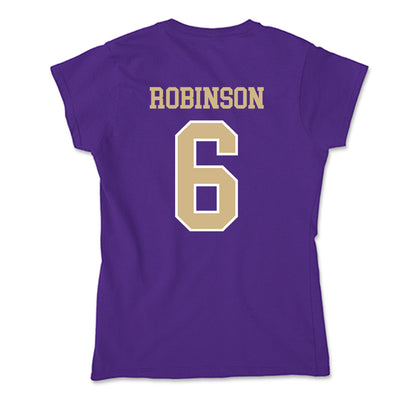Washington - NCAA Football : Dylan Robinson - Soft Style Women’s T-Shirt-1
